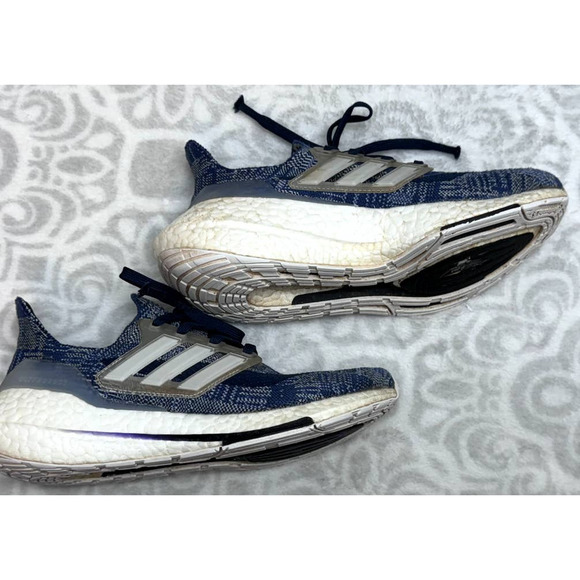 Adidas Ultraboost 21 Running Shoes Prime Blue - FZ3084 - Mens Size: 6 Womens 7.5 main image 16